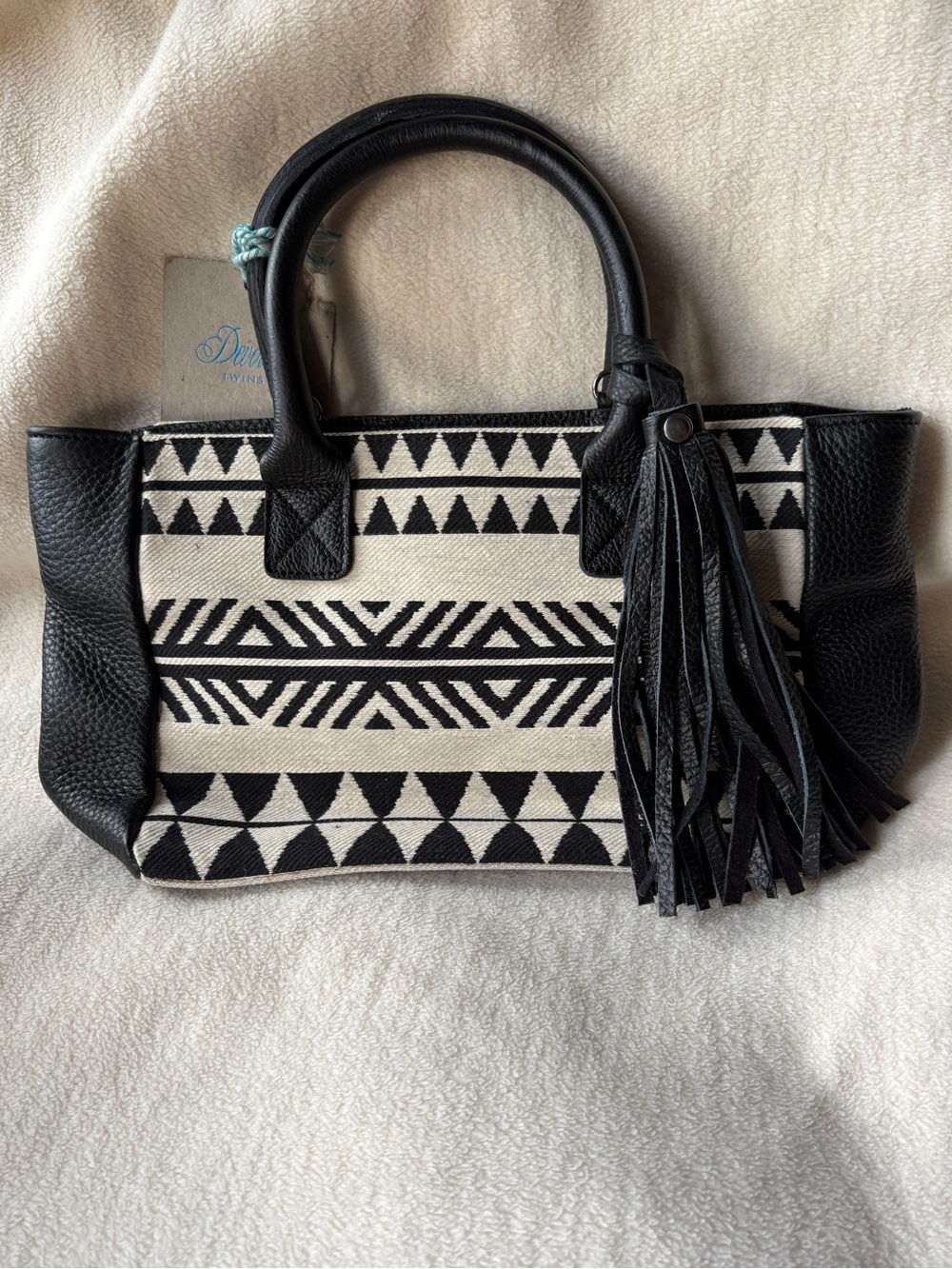 NWT Devotion TWINS Aztec Jacquard Purse